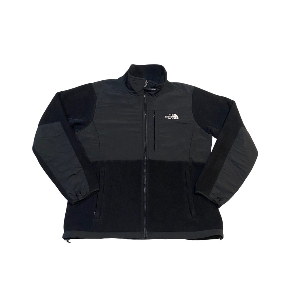 The North Face Denali Polartec Fleece Jacket Black Womens Large AC6W F09